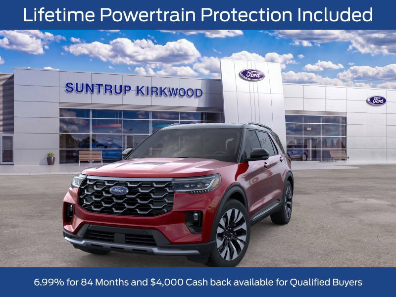 New 2026 Ford Explorer Platinum w/ LUX Leather Package AWD/4WD image 2