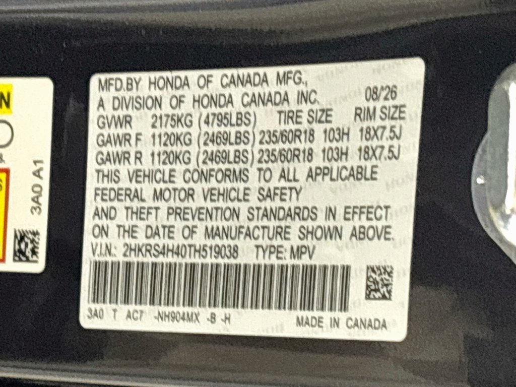 New 2026 Honda CR-V EX image 25