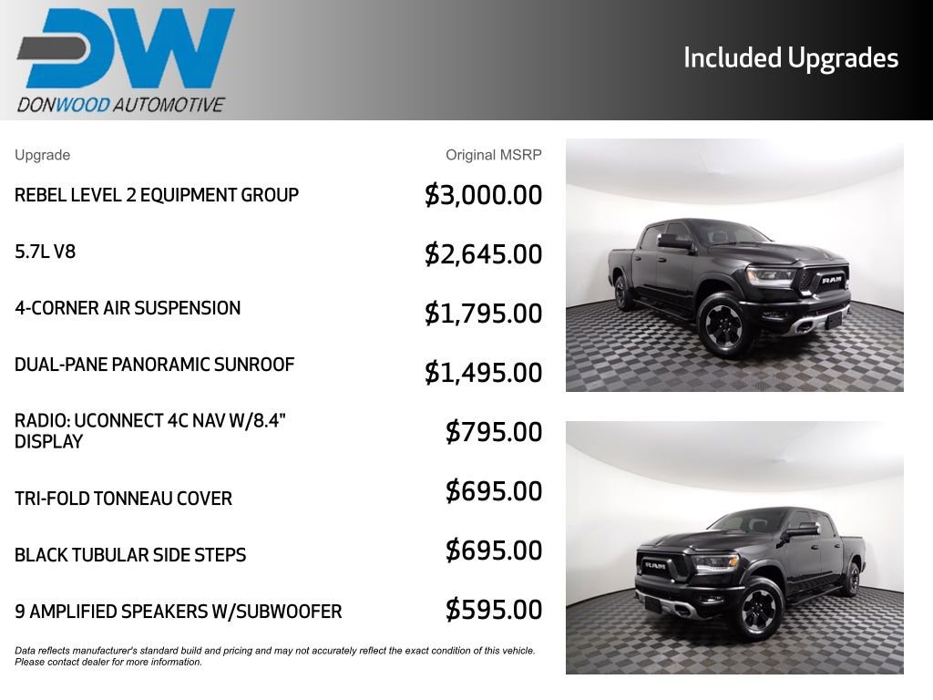 Used 2019 RAM 1500 Rebel w/ Rebel Level 2 Equipment Group image 6