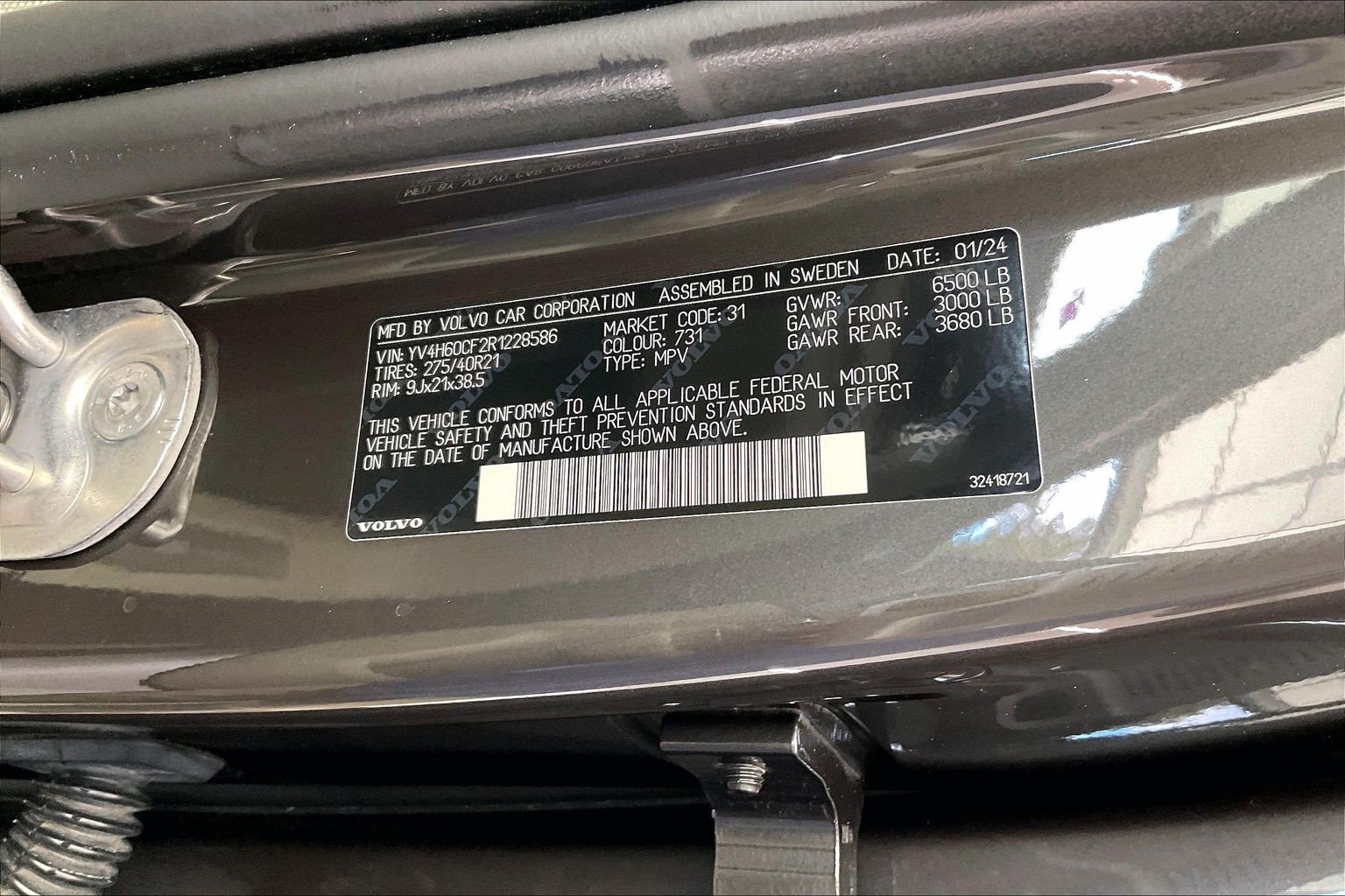 Used 2024 Volvo XC90 T8 Ultimate w/ Protection Package Premier AWD/4WD image 35