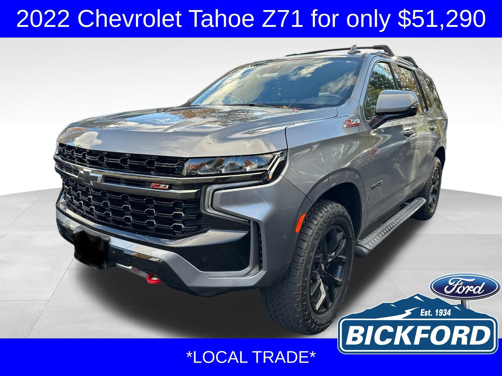 Used 2022 Chevrolet Tahoe Z71 w/ Luxury Package