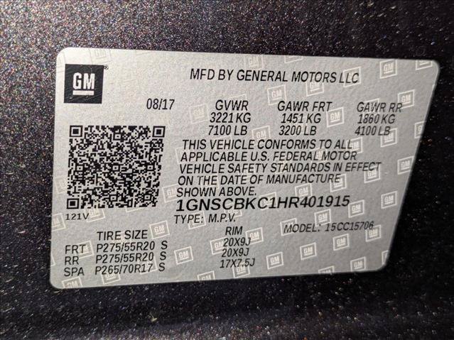 Used 2017 Chevrolet Tahoe LT RWD image 25