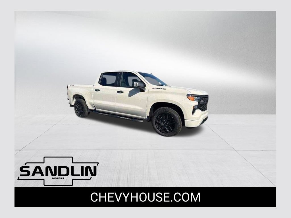 New 2026 Chevrolet Silverado 1500 Custom w/ Turbomax Blackout Package