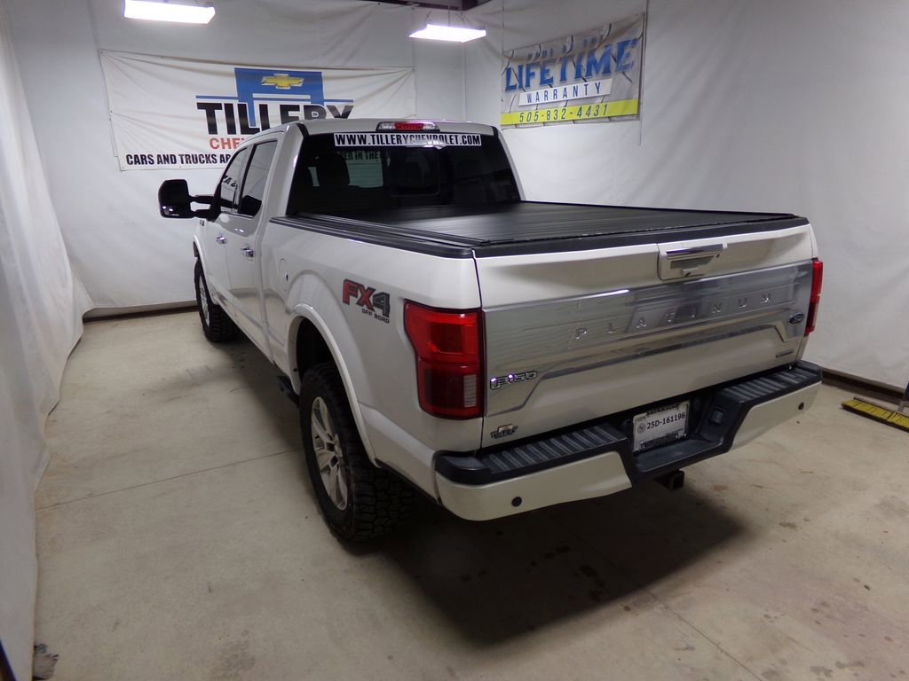 Used 2018 Ford F150 Platinum w/ Equipment Group 701A Luxury image 4