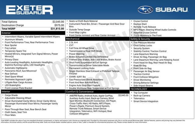 Used 2019 Subaru Forester Sport image 1