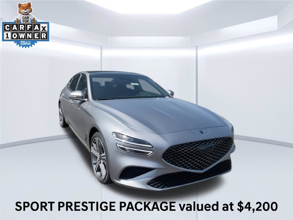 Used 2025 Genesis G70 2.5T w/ Sport Prestige Package RWD image 3