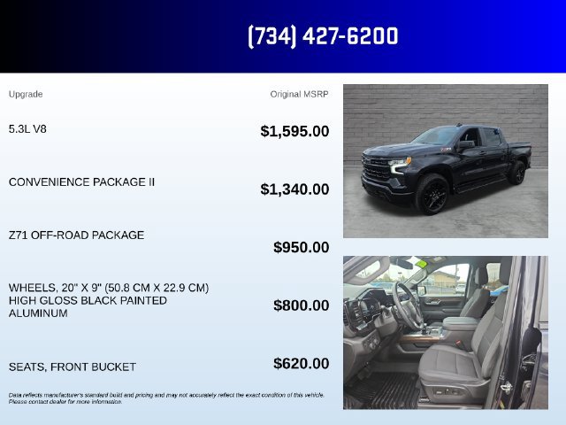 Used 2023 Chevrolet Silverado 1500 RST w/ Convenience Package II AWD/4WD image 5
