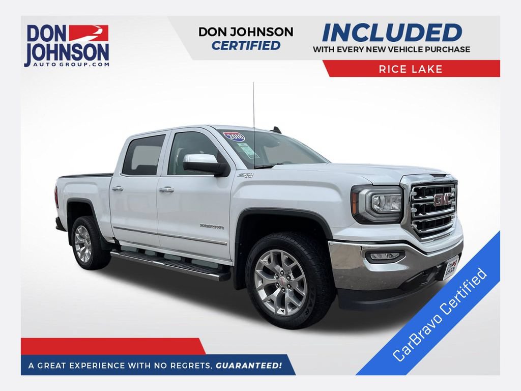 Certified 2018 GMC Sierra 1500 SLT w/ SLT Premium Package