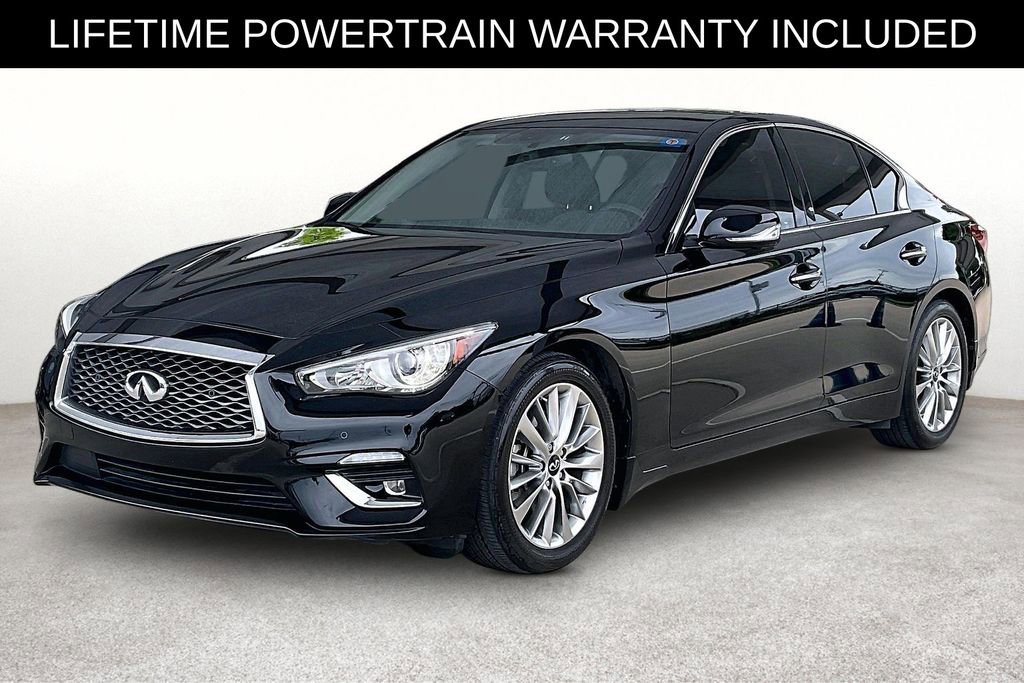 Used 2023 INFINITI Q50 Luxe w/ Cargo Package RWD image 10