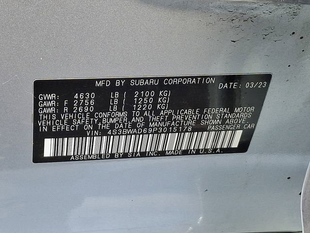 Used 2023 Subaru Legacy Premium image 26