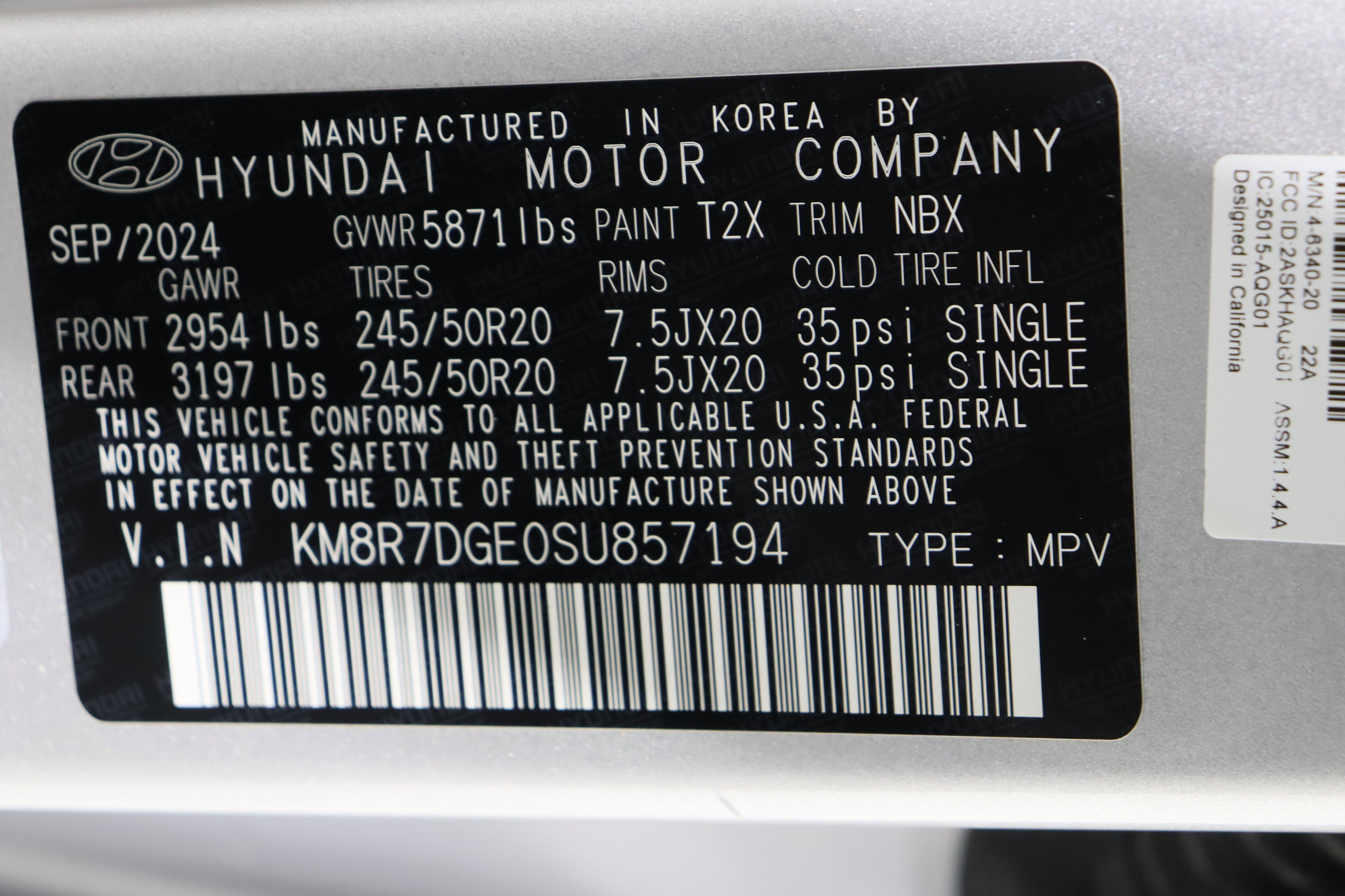 Used 2025 Hyundai Palisade Calligraphy image 47