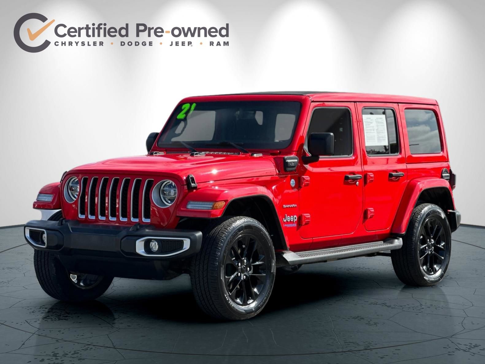Used 2021 Jeep Wrangler Unlimited Sahara w/ Cold Weather Group image 8