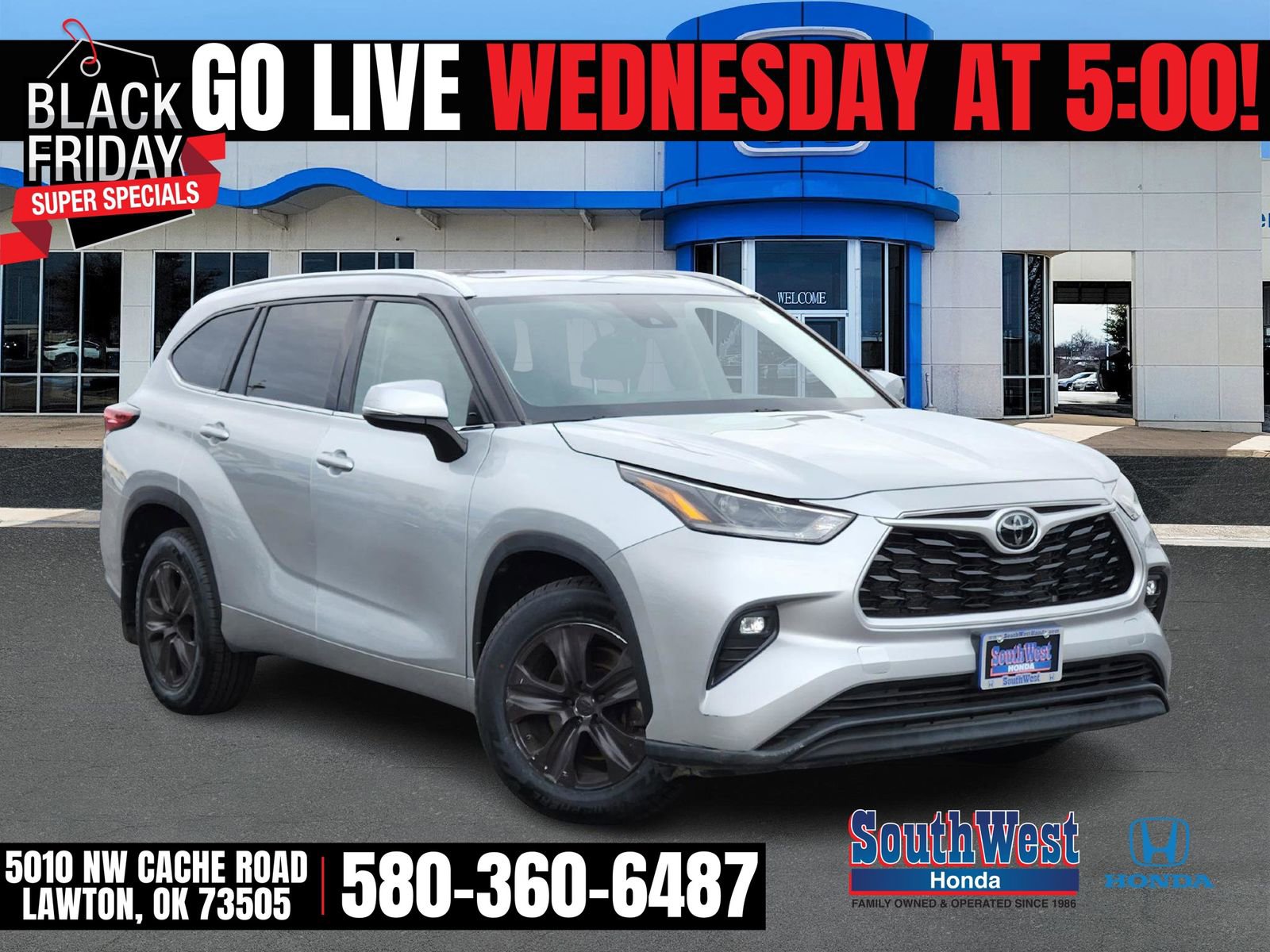 Used 2021 Toyota Highlander XLE