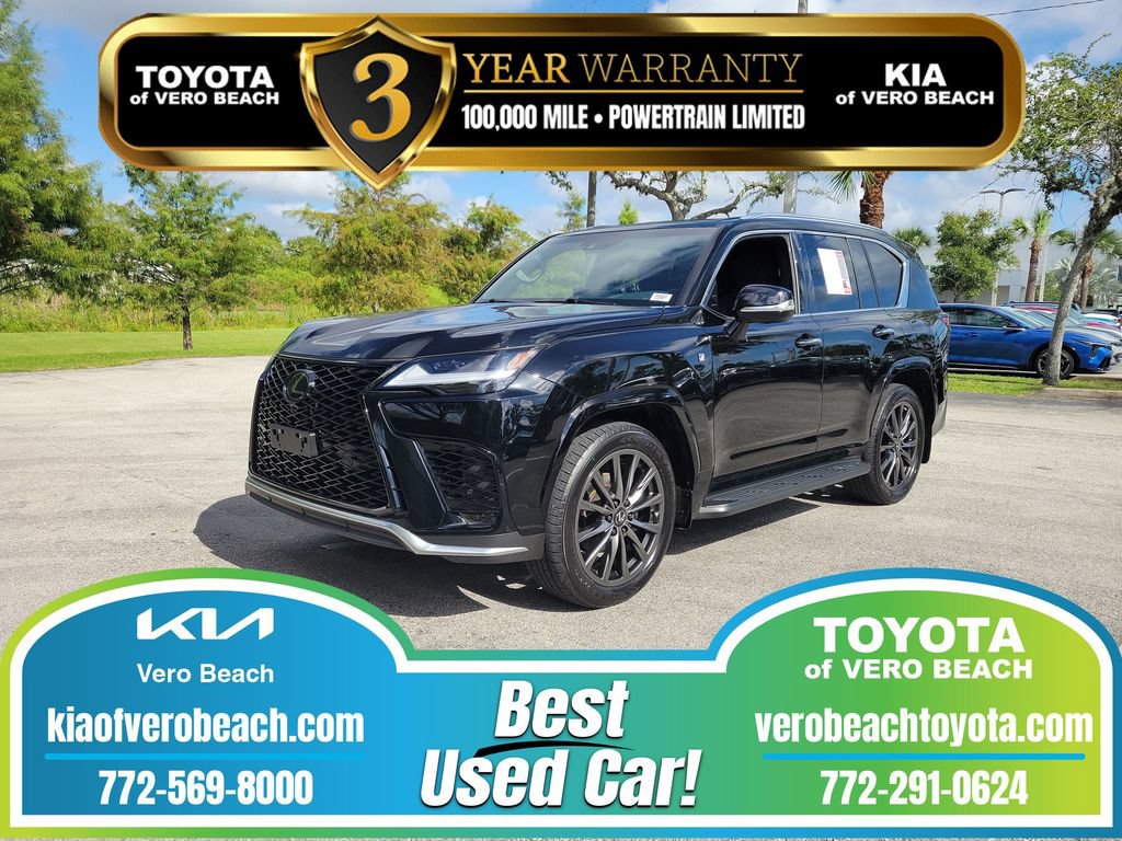 Used 2024 Lexus LX 600 F Sport