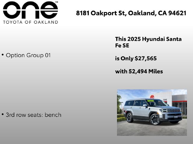 Used 2025 Hyundai Santa Fe SE FWD image 5