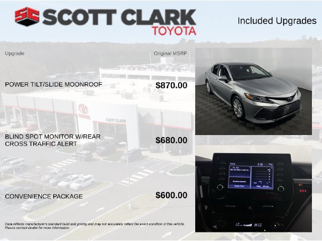 Used 2024 Toyota Camry LE w/ Convenience Package FWD image 8