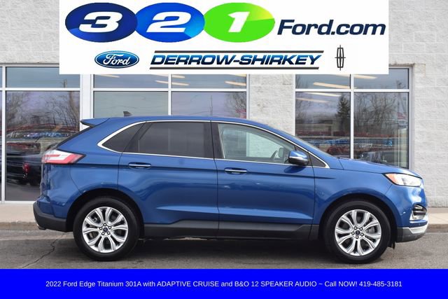Used 2022 Ford Edge Titanium w/ Equipment Group 301A AWD/4WD image 3