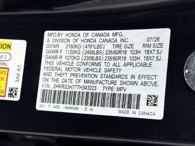 New 2026 Honda CR-V EX-L image 41