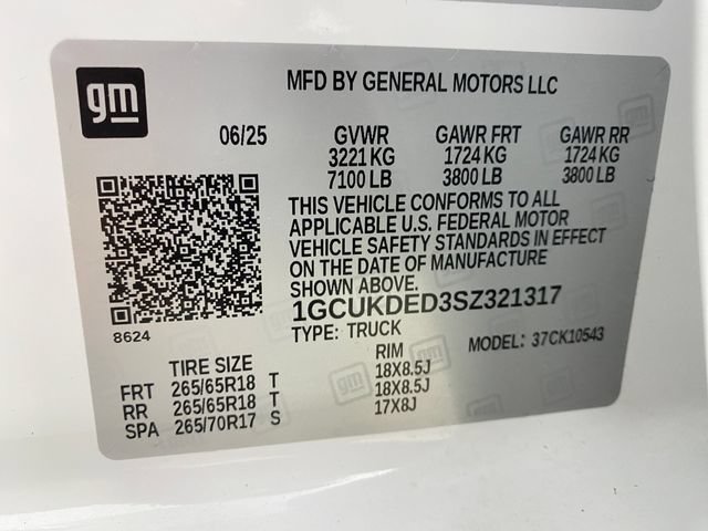 Certified 2025 Chevrolet Silverado 1500 LT AWD/4WD image 31