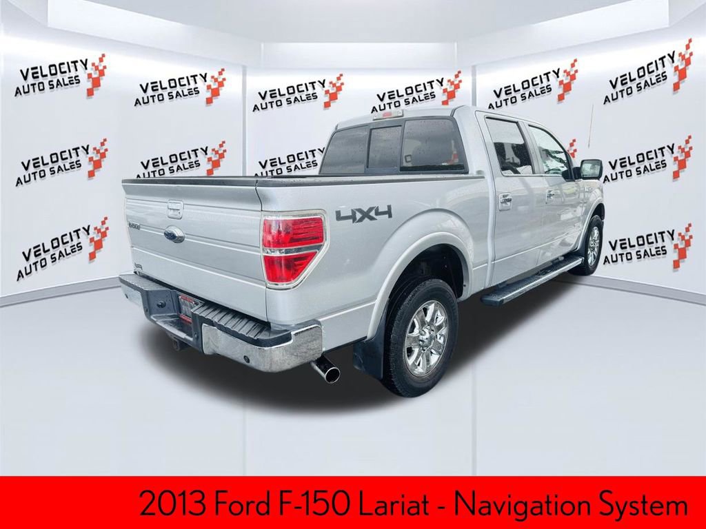 Used 2013 Ford F150 Lariat w/ Lariat Chrome Pkg image 3