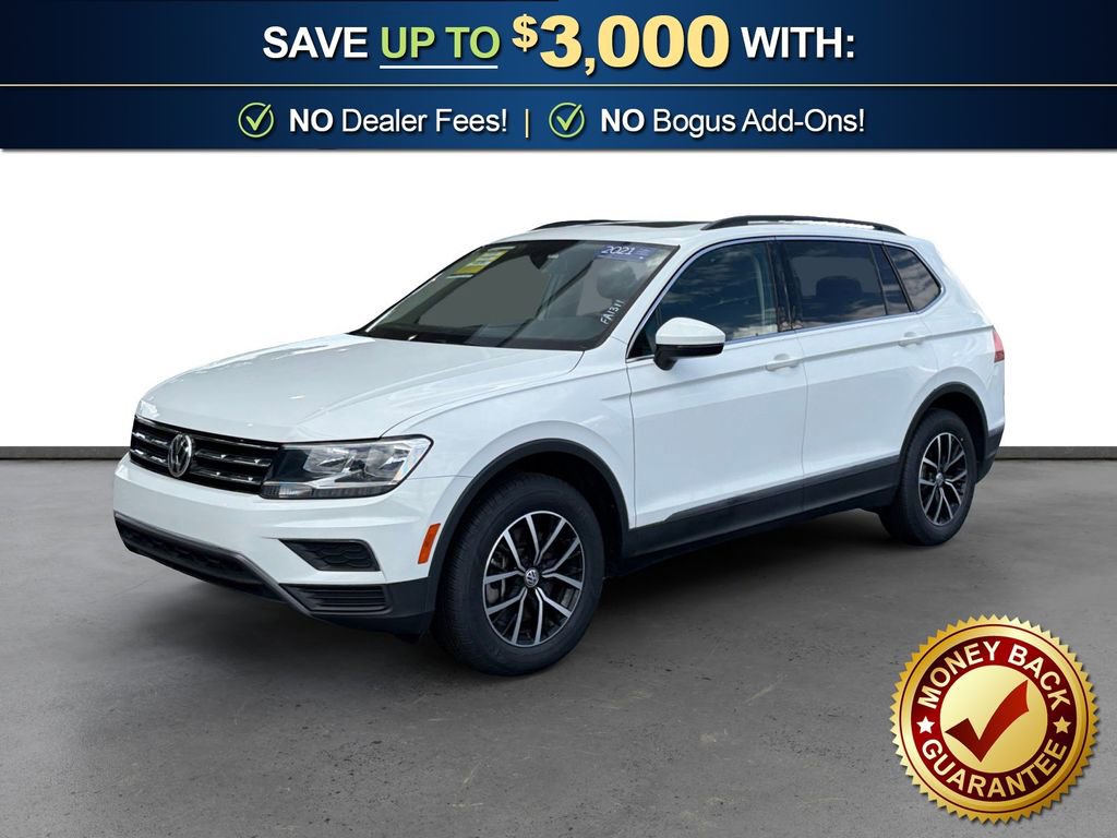 Certified 2021 Volkswagen Tiguan SE FWD image 1