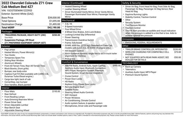 Used 2022 Chevrolet Colorado Z71 video 2