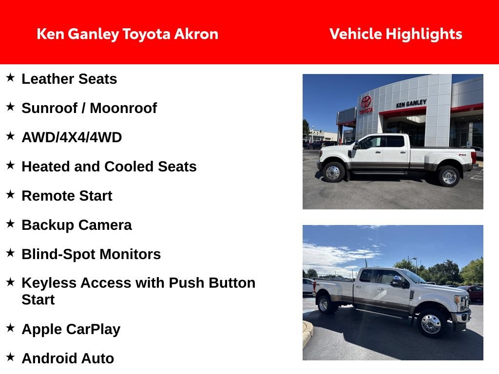 Used 2021 Ford F450 King Ranch w/ Chrome Package AWD/4WD image 2