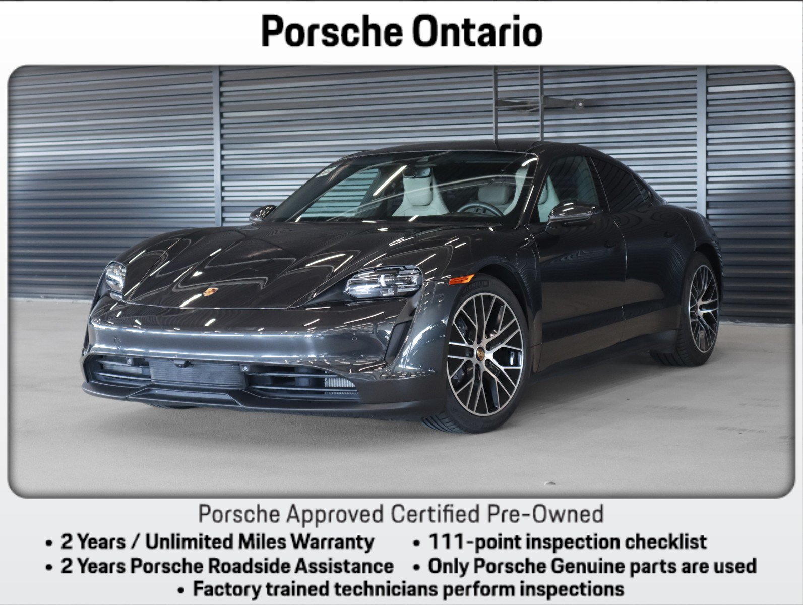 Certified 2023 Porsche Taycan RWD video 1