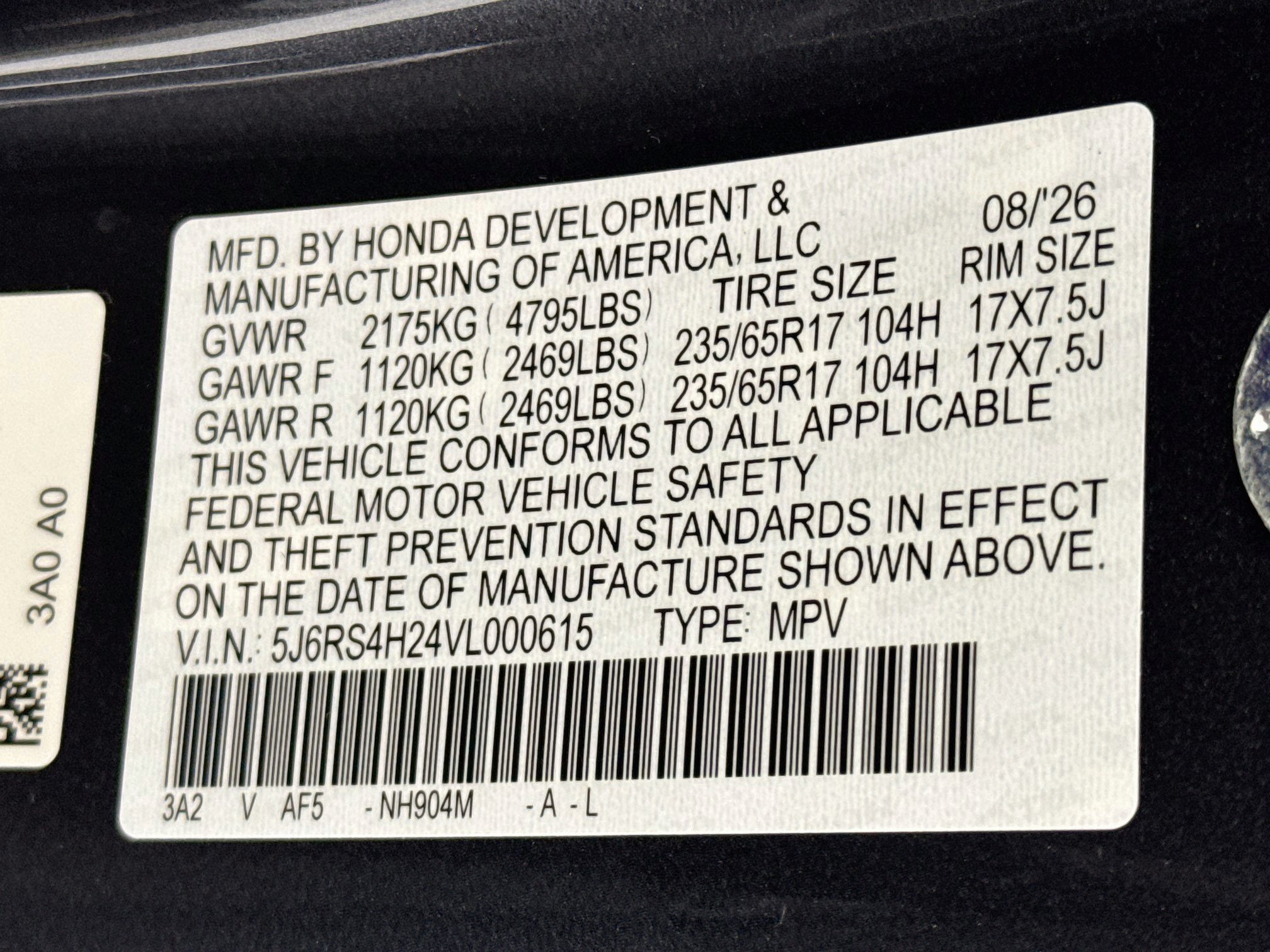 New 2027 Honda CR-V LX image 28