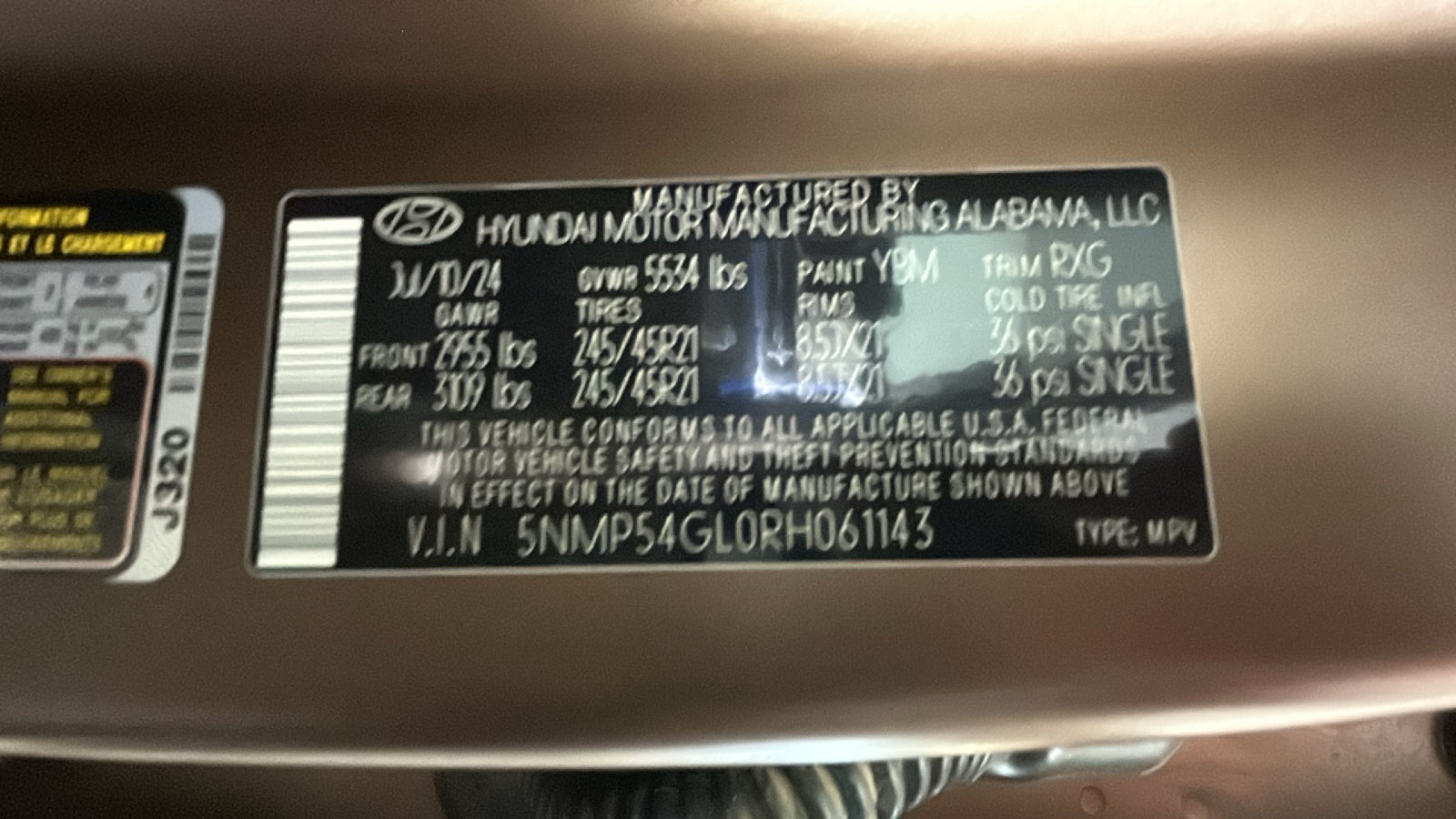 Used 2024 Hyundai Santa Fe Calligraphy FWD image 12