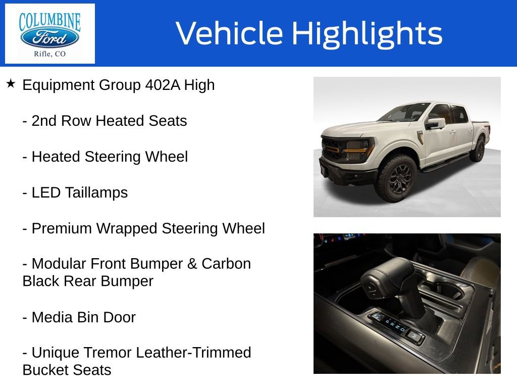 Used 2025 Ford F150 Tremor w/ Equipment Group 402A High AWD/4WD image 8