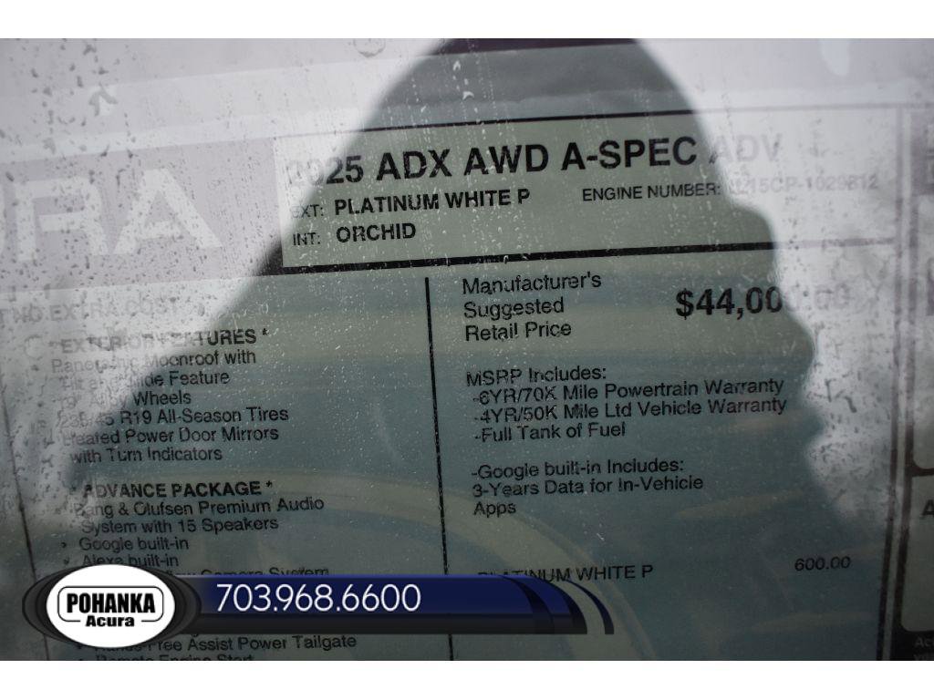 New 2025 Acura ADX A-Spec image 39