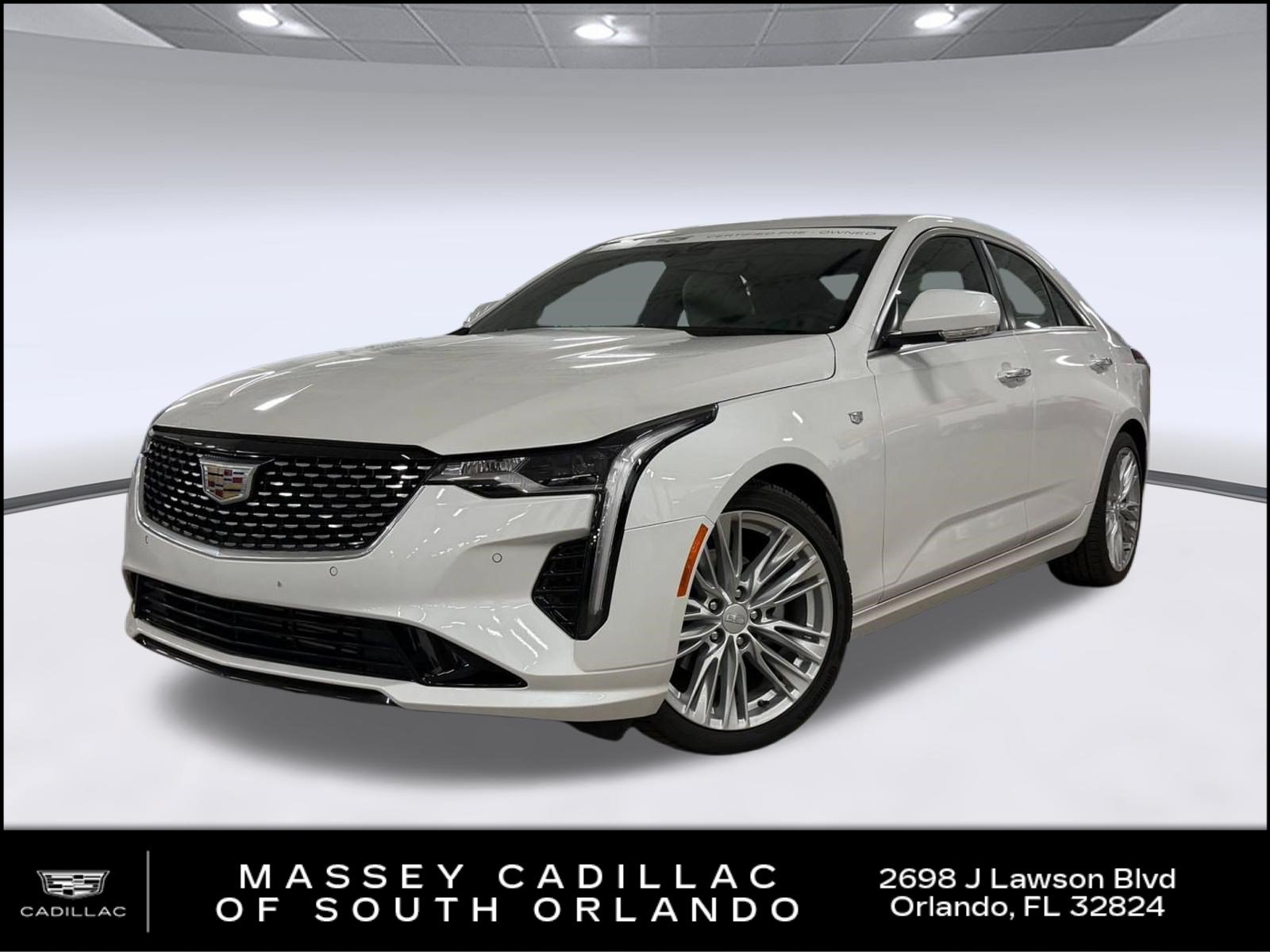 Certified 2023 Cadillac CT4 Premium Luxury RWD image 1