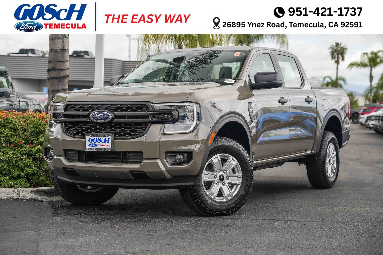 Certified 2025 Ford Ranger XL w/ Trailer Tow Package RWD image 1