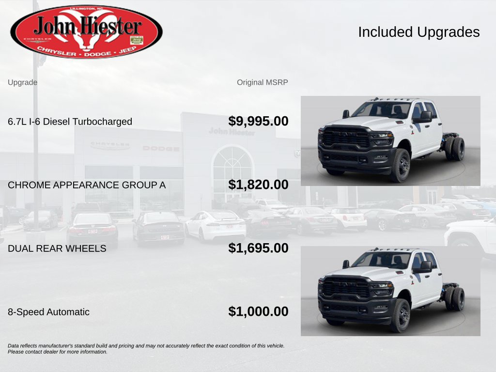 New 2026 RAM 3500 Tradesman w/ Chrome Appearance Group A AWD/4WD image 2