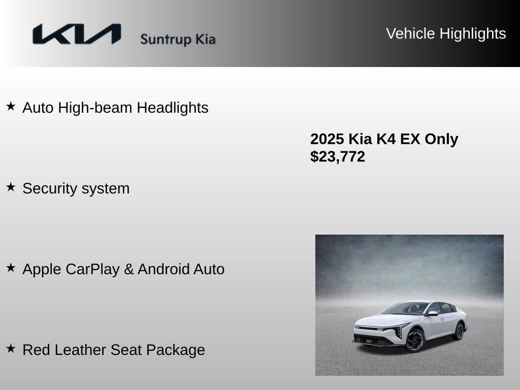 Used 2025 Kia K4 EX FWD image 15