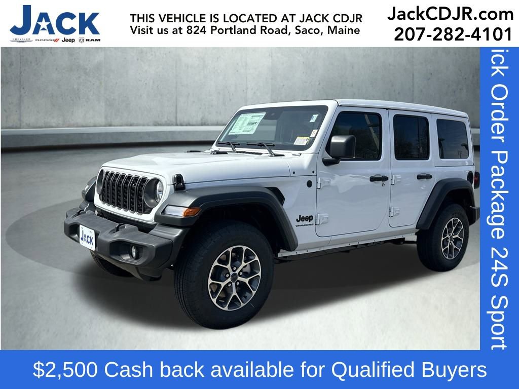 New 2025 Jeep Wrangler Sport S