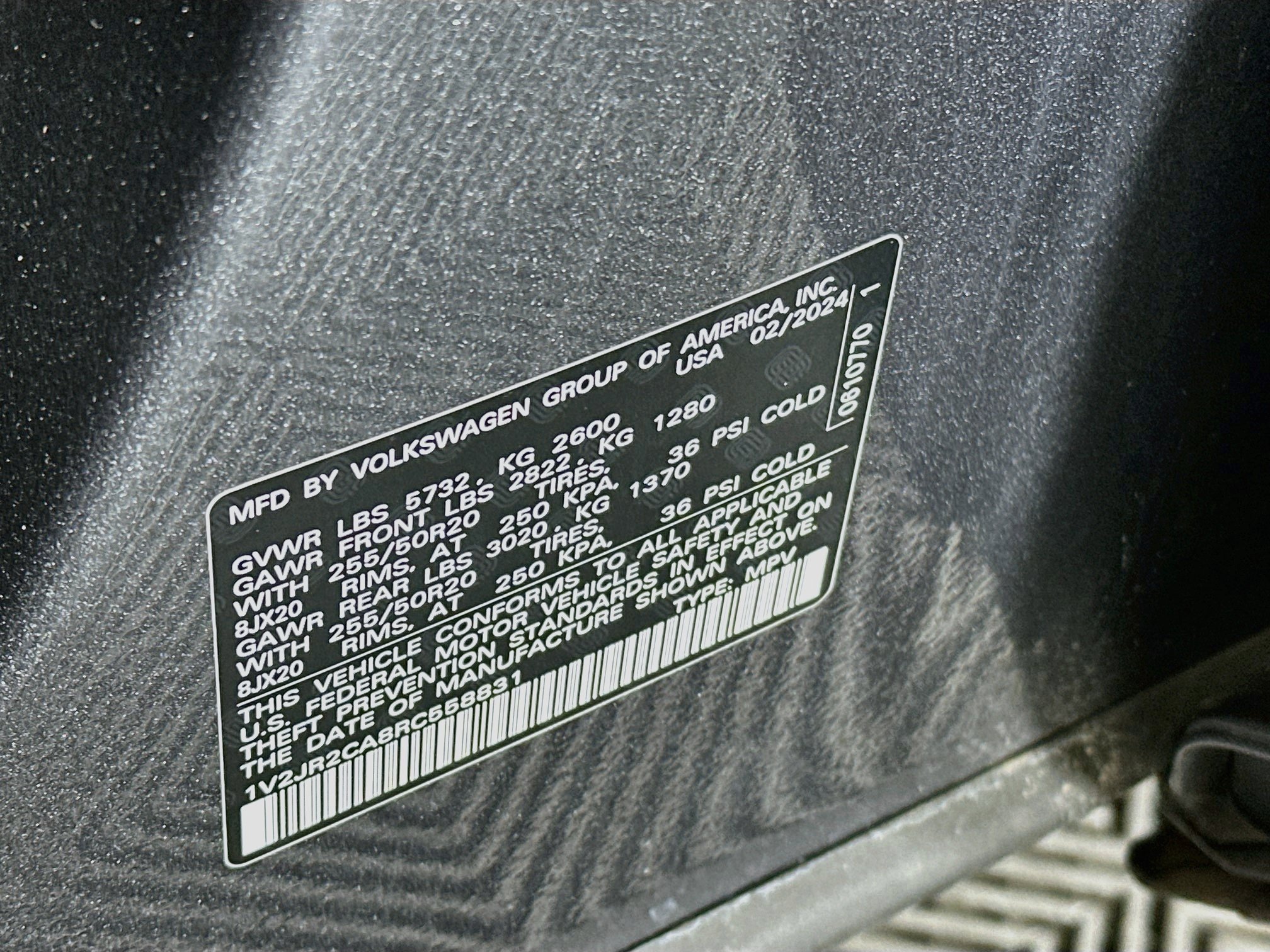 Used 2024 Volkswagen Atlas SE FWD image 12