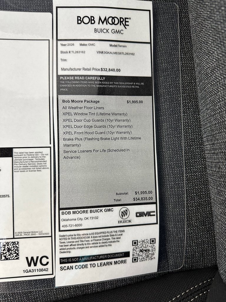 New 2026 GMC Terrain Elevation w/ Technology Package II image 15