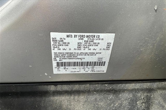 Used 2017 Ford Explorer Base image 36