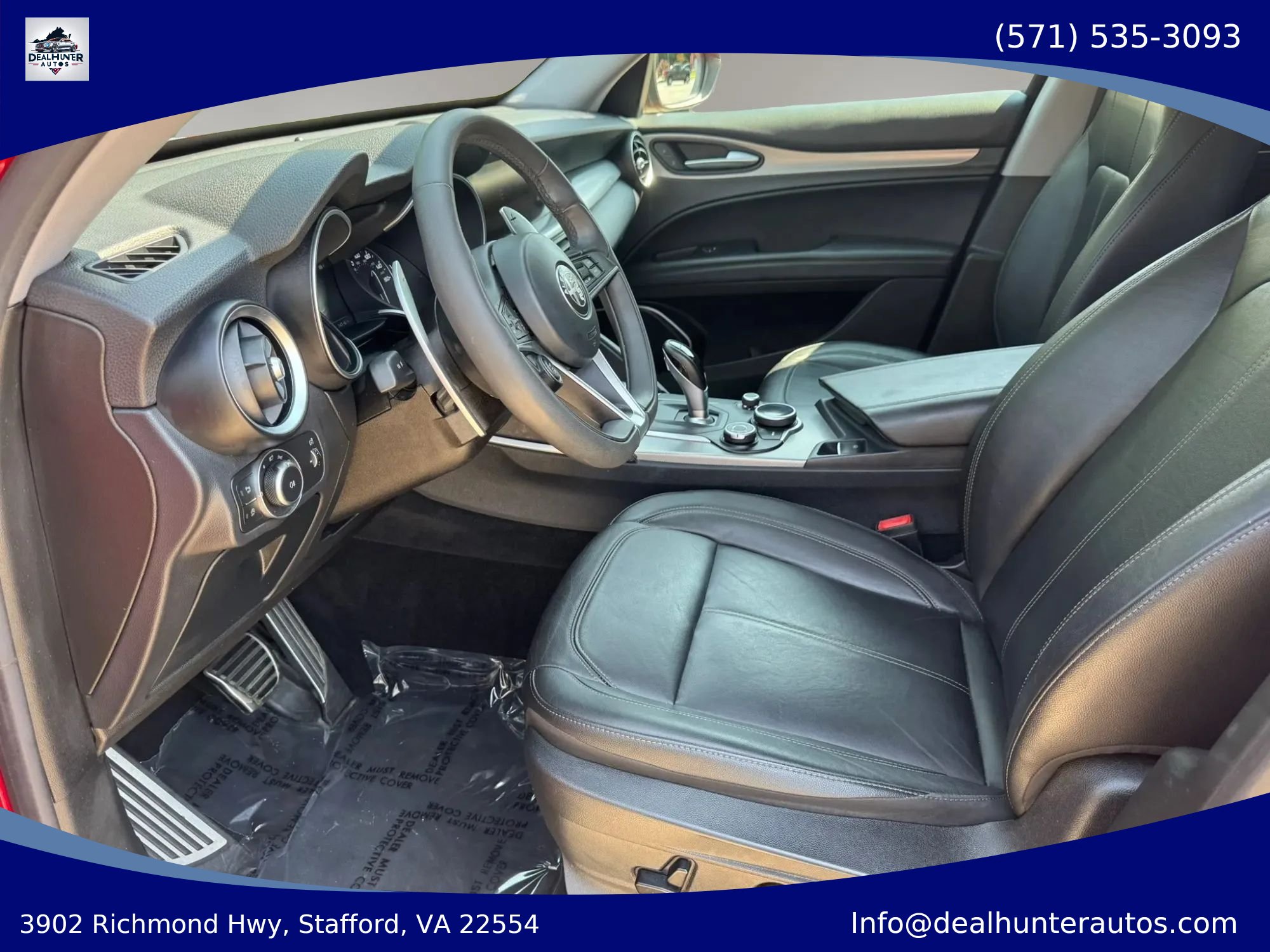 Used 2018 Alfa Romeo Stelvio Sport w/ Quick Order Package 22J Sport AWD/4WD image 18