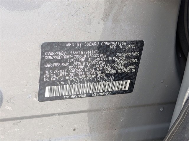 Used 2025 Subaru Forester Limited w/ Popular Package image 34