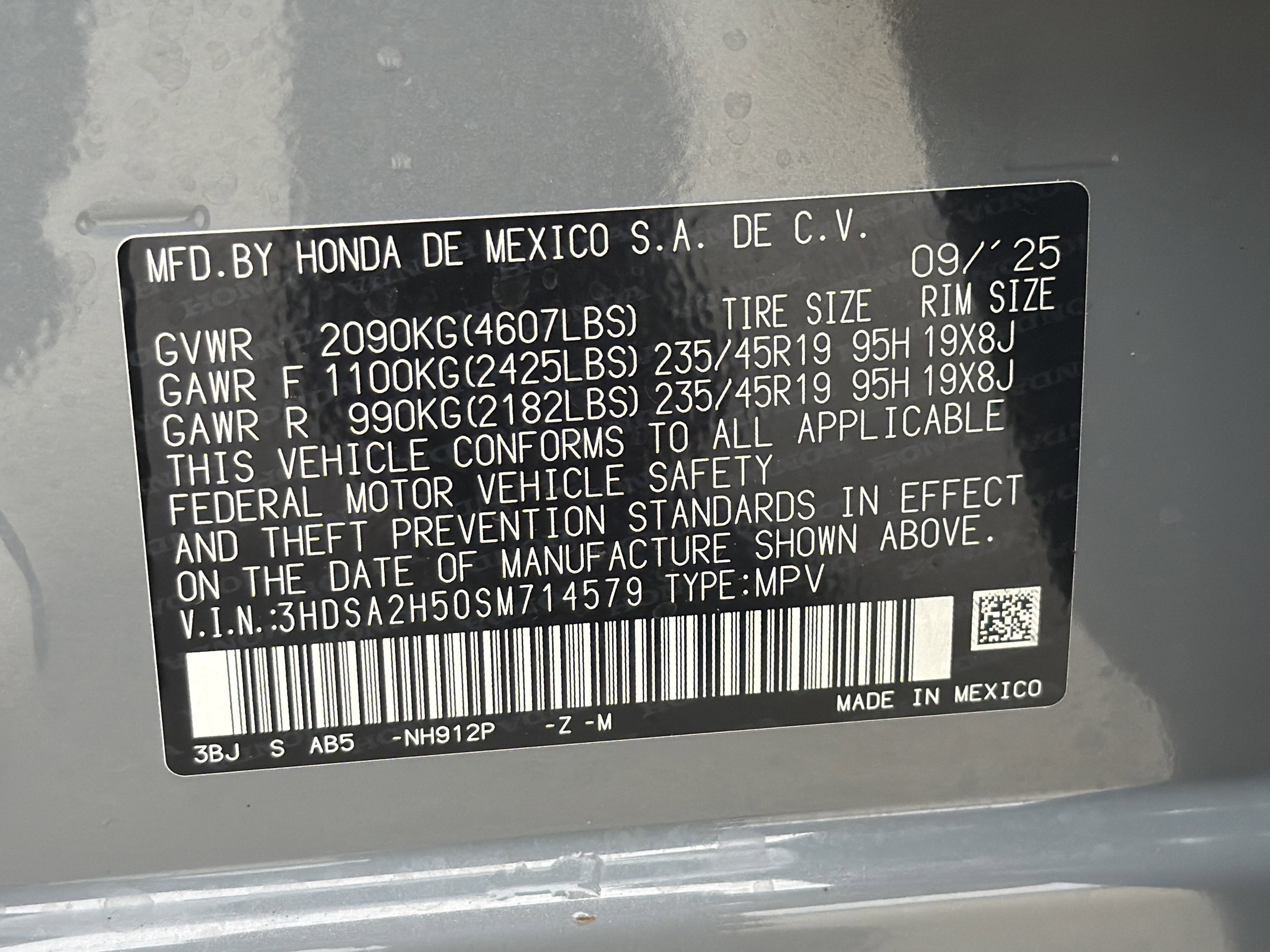 Certified 2025 Acura ADX A-Spec AWD/4WD image 34