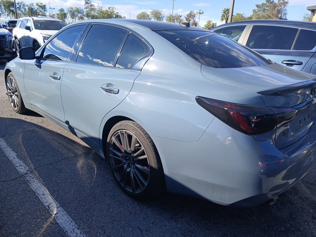 Used 2021 INFINITI Q50 Red Sport 400 w/ Carbon Fiber Package AWD/4WD image 7