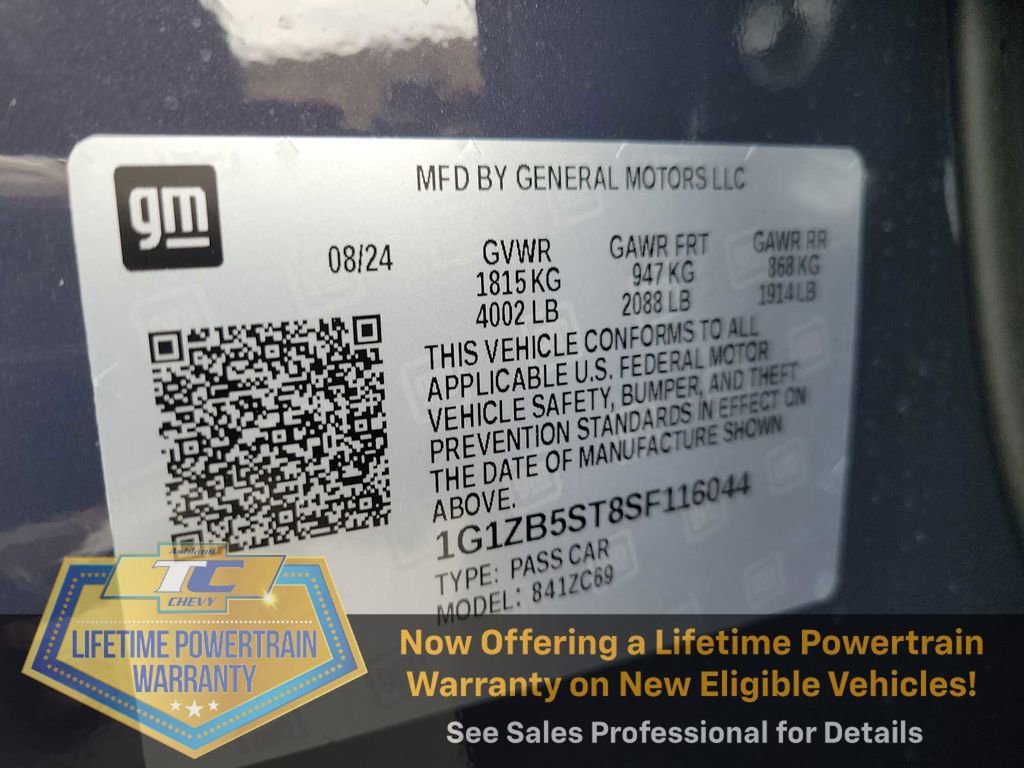 New 2025 Chevrolet Malibu LS image 32