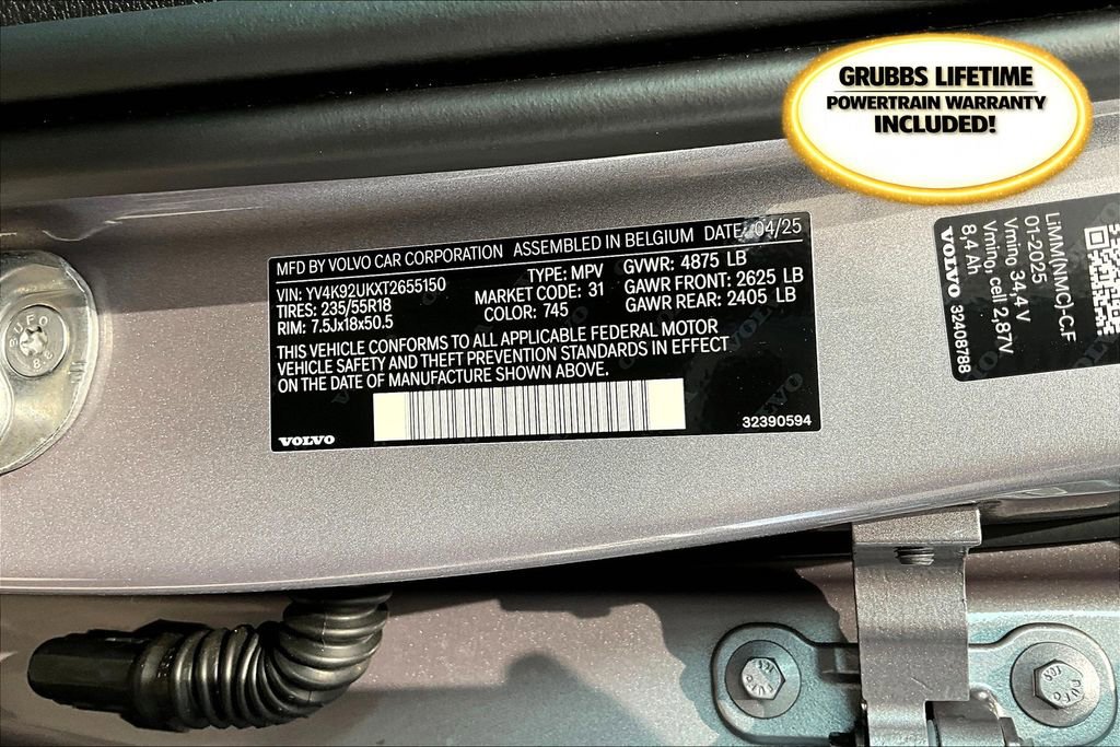 New 2026 Volvo XC40 B4 Core w/ Climate Package image 22