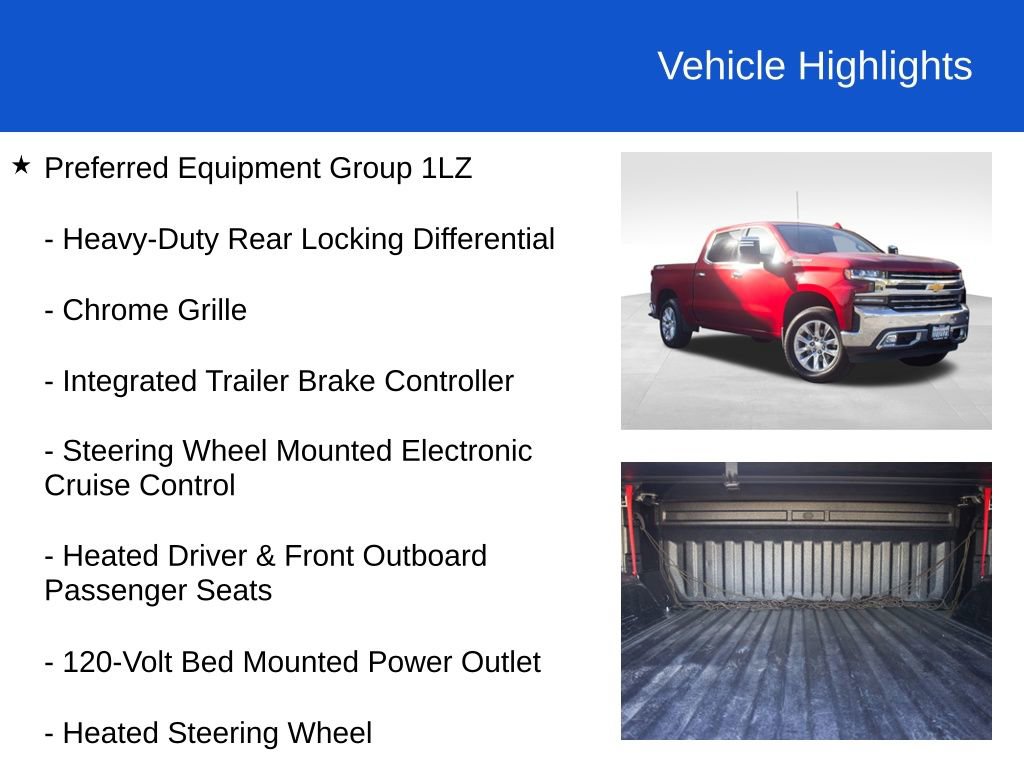 Used 2020 Chevrolet Silverado 1500 LTZ w/ LTZ Premium Package AWD/4WD image 29