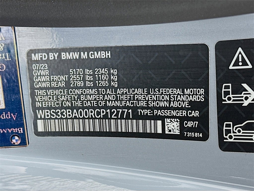 Used 2024 BMW M4 xDrive Competition w/ Executive Package image 32