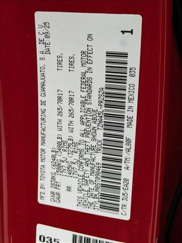 New 2025 Toyota Tacoma TRD Off-Road image 18