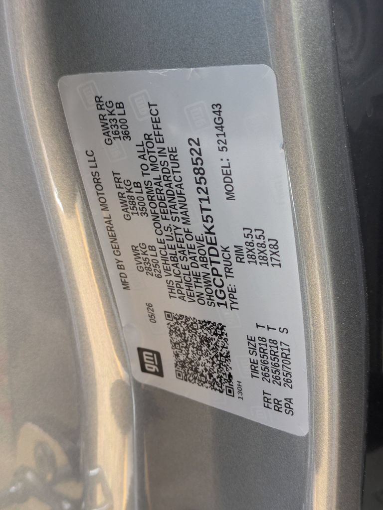 New 2026 Chevrolet Colorado Z71 w/ Technology Package AWD/4WD image 38